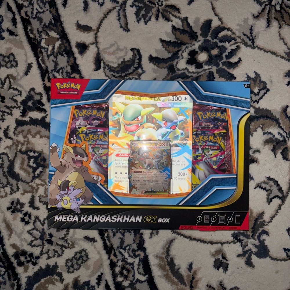SEALED Pokemon Mega Kangaskhan EX Box